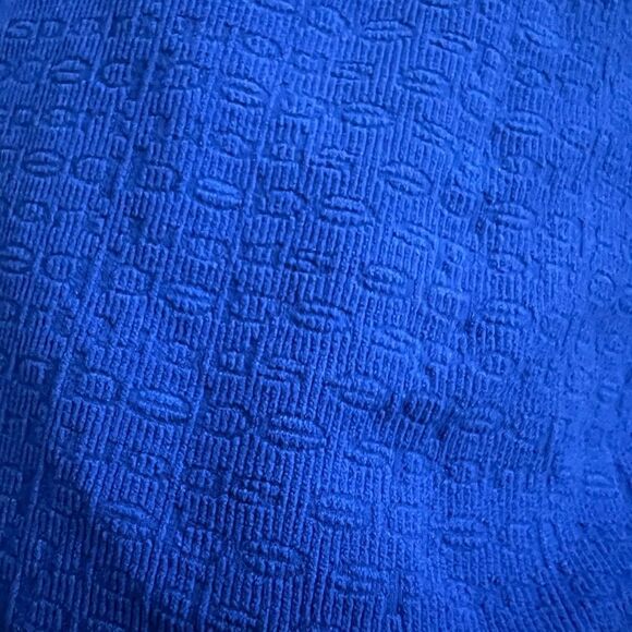 Bebe Sport Scoop Neck sports tank top blue Medium / Large - Picture 4 of 4